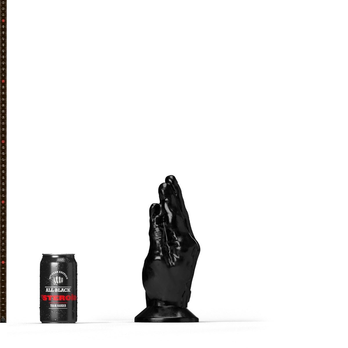 Goedkoopste All Black Steroïd - Good Game - Dildo - 23,5 x 10 cm - zwart