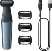 Bol.com Bodygroom Series 3000 BG3027/05 Douchebestendige lies- en lichaamstrimmer aanbieding
