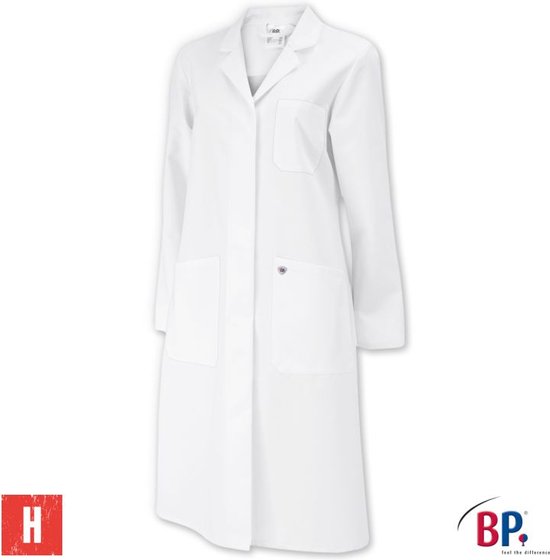 Labjas DAMES LABJAS zorgjasBP 1699 485 21 WIT| Maat 38 - 100% katoen | bol