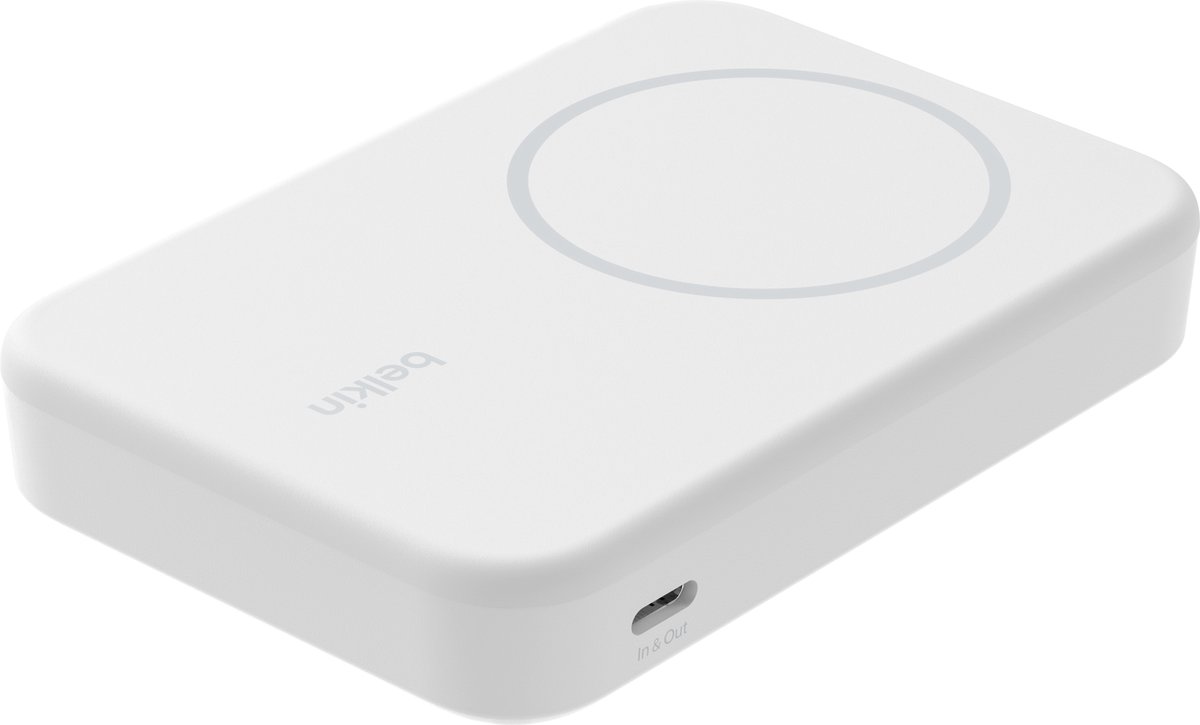 Belkin BoostCharge Pro 8000 mAh Draadloos opladen Wit
