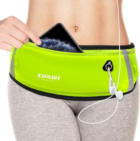 Hsyadazi Hardloopgordel, heuptas, sport, reflecterende loopriem