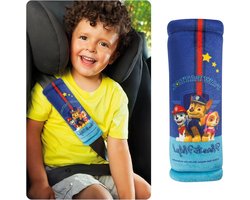 Gordelkussen auto - schouderkussen voor kinderen - veiligheidsgordel - rugzak riembescherming - comfortabel reizen - jongens - Paw Patrol Gordelkussen