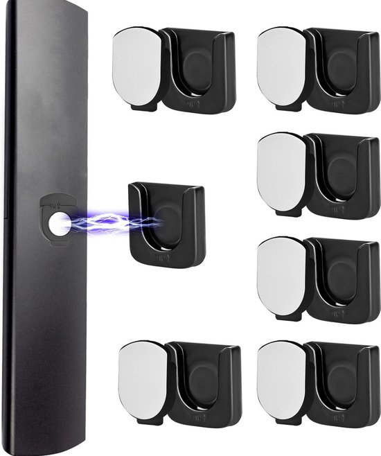 DabbOo Magnetische wandhouder voor afstandsbediening, 4 stuks