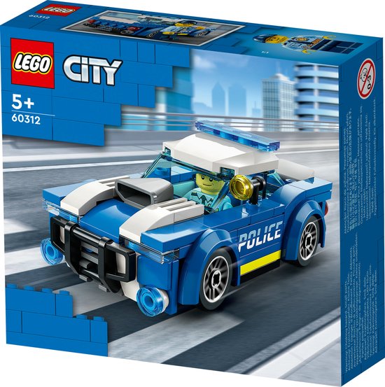 LEGO City 60312 La Voiture de Police pour Enfants +5 Ans