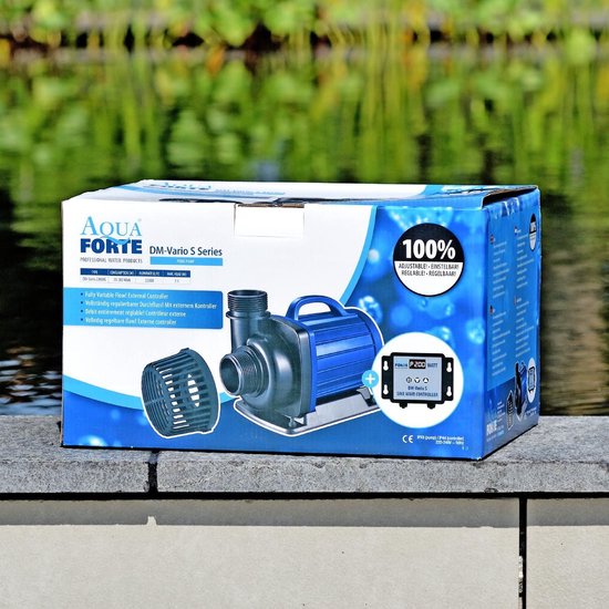 everfarel ECO 8000L/H Vijverpomp Beeklooppomp Regelbaar Aquarium Pomp voor Zwembad Tuin Filterpomp Vijver Pomp