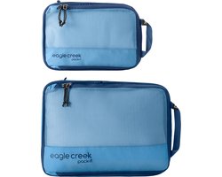 Eagle Creek Pack-It Reveal Compressiekubus Set S/M 2-delig - opbergzak (blue dawn)