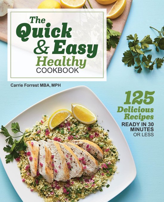 The Quick & Easy Healthy Cookbook - cover