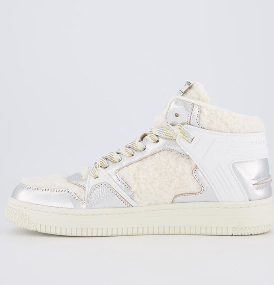 Philippe Model La Grande Mid Woman Sneakers - Leer - Dames - Wit - Maat 37