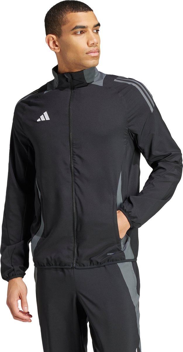 adidas Performance Tiro 24 Competition Presentation Jack - Heren - Zwart- S