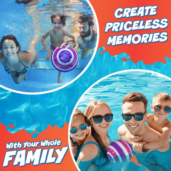 Ultimate Pool Ball Waterbal - Voor onder water dribbelen & duikspel - Kids van Ultimate — afbeelding 4
