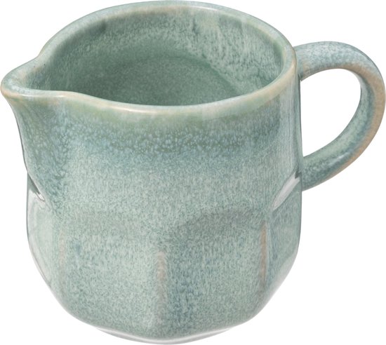 Pot à lait OTIX - avec oreille - 220 ml - Blauw clair - Pot à lait - Faïence - ORME