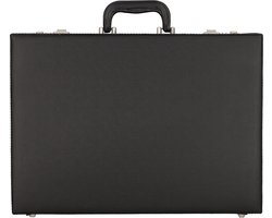 Alassio attachékoffer – PONTE – kunstleer – zwart – JU-92300
