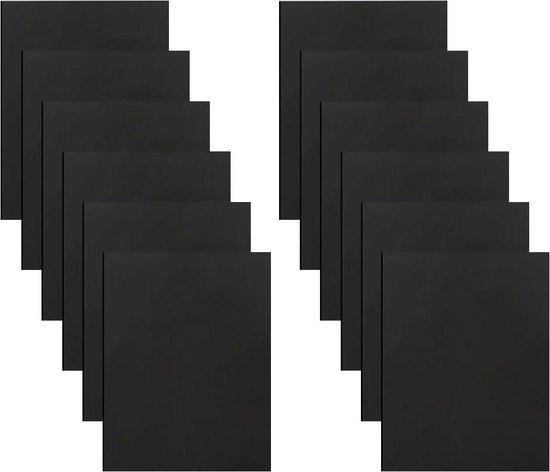 12 vellen A3 schuimplaat, 5 mm foamboard (42 x 29,7 cm), doe-het-zelf, licht schuim, op maat gesneden voor montage, knutselen, modelleren, kunst, tentoonstellingen, schoolprojecten