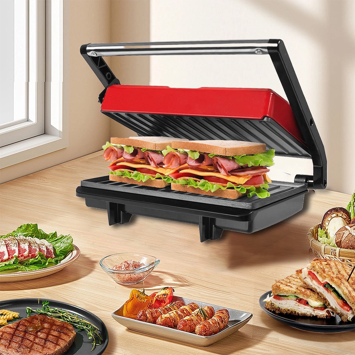 MKSS Contactgrill - Tosti Apparaat thumbnail 4