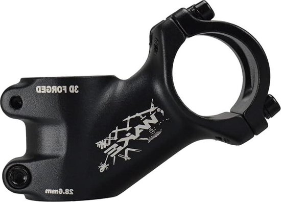 BESNIN Fiets Stuurpen MTB Downhill Fiets Stuurpen 25,4 * 45mm 7 graden rood voor Downhill sport (0° 31,8 * 35mm Wit