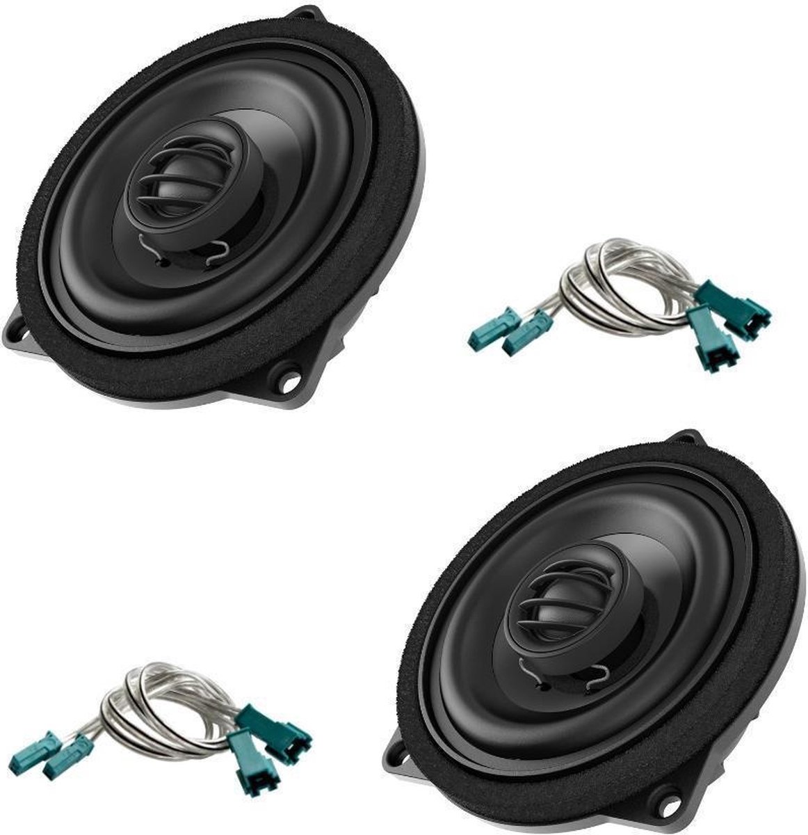 Audison Prima APBMW X4E - Autospeaker - Pasklare speakers voor BMW en Mini - Custom fit luidsprekers - 2 weg coaxiale