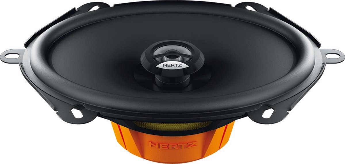 Hertz DCX 570.3 - Autospeaker - 5x7 inch ovale speaker - 2 weg coaxiale luidsprekerset - o.a. voor Ford, Mazda, Jaguar.