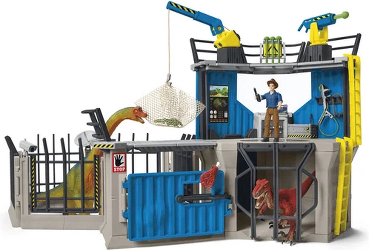 Schleich Dinosaurus Groot Dino-onderzoekstation - Speelfigurenset - 41462 — afbeelding 13