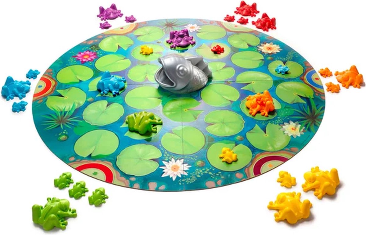 SmartGames Froggit - Strategisch Familie Bordspel - Meerdere Spelniveaus - 2 tot 6 Spelers - Vanaf 6 Jaar — afbeelding 8