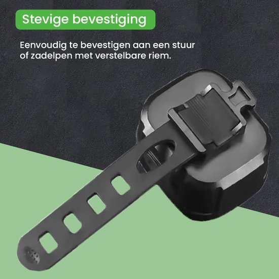 Lightyourbike ® CUBE - Fietsverlichting USB oplaadbaar - Fietslicht voor en achter - LED - Waterdicht — afbeelding 2