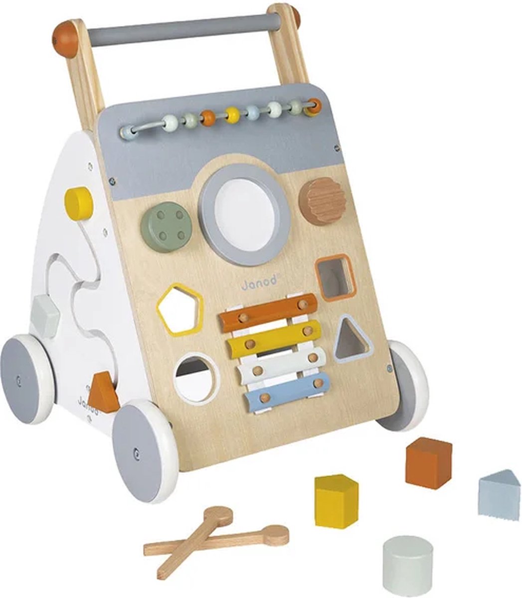 Janod - Sweet Cocoon - Multi-activiteiten loopwagen — afbeelding 10