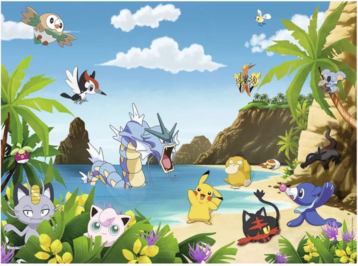 Ravensburger puzzel Pokemon - Legpuzzel - 200 stukjes — afbeelding 3