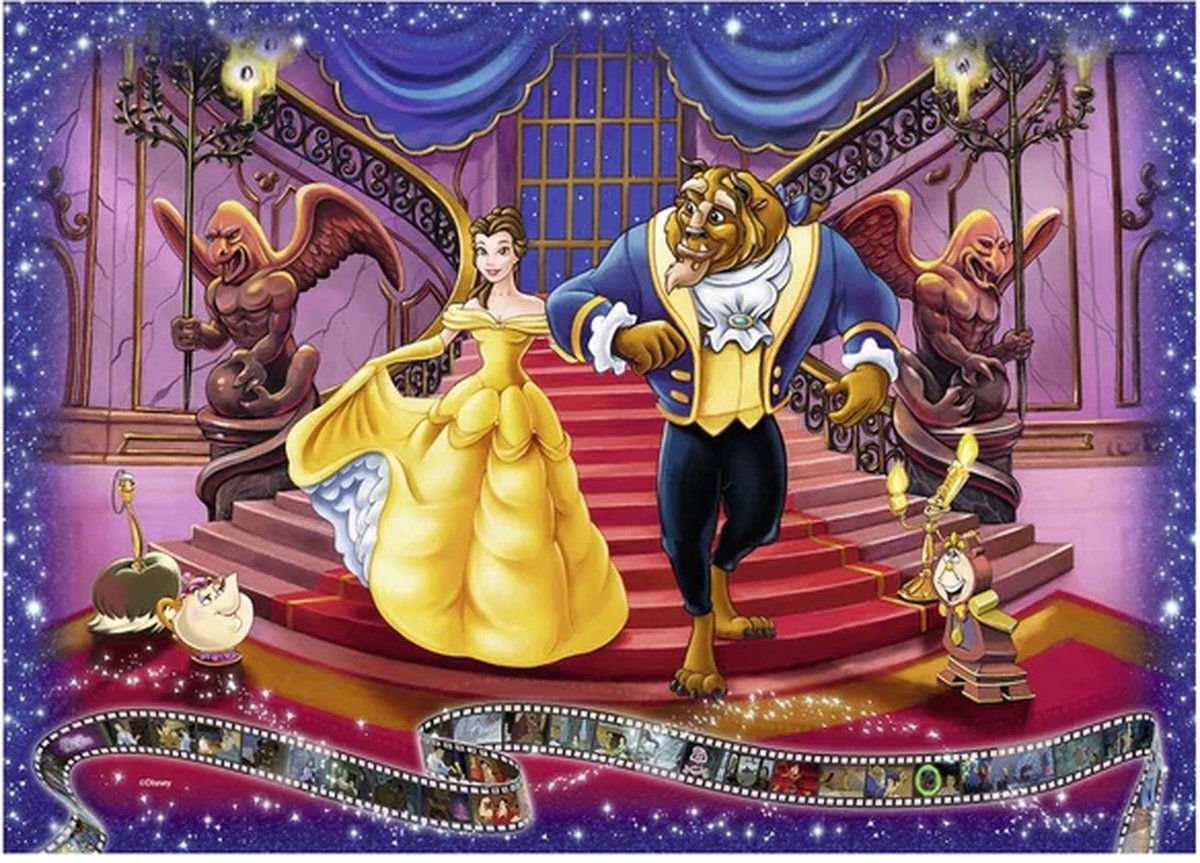 Ravensburger Disney The Beauty and the Beast - Legpuzzel - 1000 stukjes — afbeelding 6