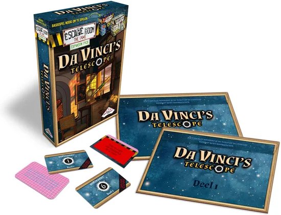 Escape Room The Game uitbreidingsset Da Vinci's Telescope | Games | bol