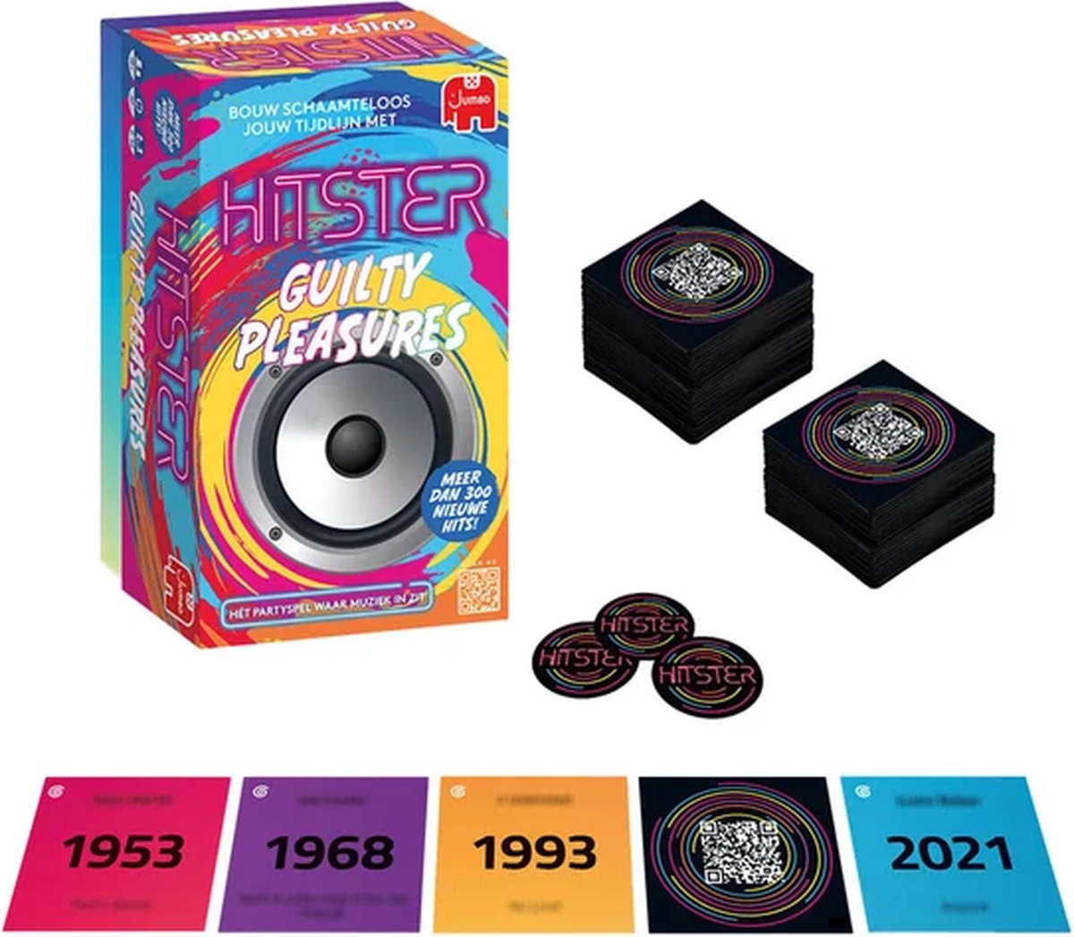 Jumbo - Hitster - Guilty Pleasures - Nederlandstalig Partyspel - Actiespel — afbeelding 9
