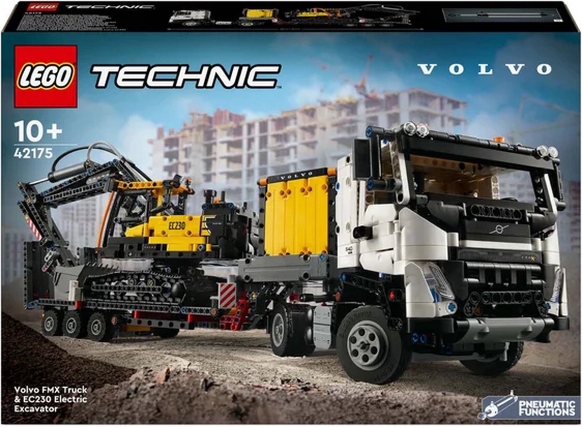 LEGO Technic Volvo FMX truck & EC230 elektrische graafmachine 42175 — afbeelding 12