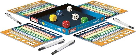 White Goblin Games - Qwixx Deluxe - Dobbelspel - 2 tot 4 spelers - Spannend tot de laatste worp - Afwisbare speelborden - Vanaf 8 jaar