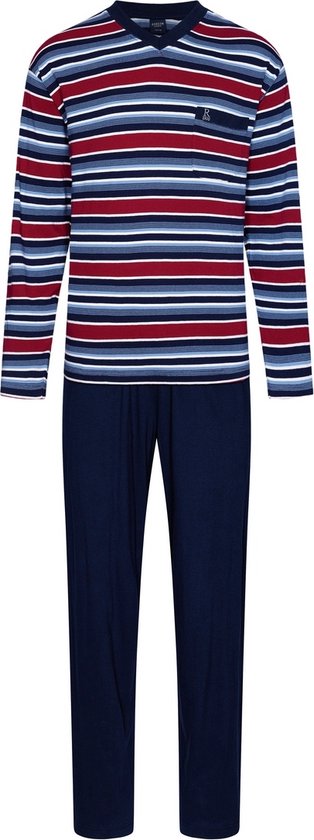 Blauwe zijden zomerpyjama voor heren • Alle pyjamas