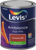 LEVIS AMBIANCE MUR EXTRA MAT MIX SHADY RED C60 1 L