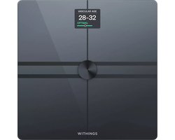 Withings Body Comp - Zwart-Slimme Weegschaal - Volledige lichaamsanalyse