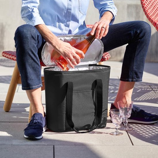 reisenthel thermoshopper Schwarz Kühltasche mit 2 Trageriemen