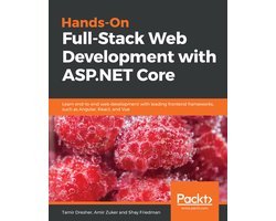 Omslag van Hands-On Full-Stack Web Development with ASP.NET Core