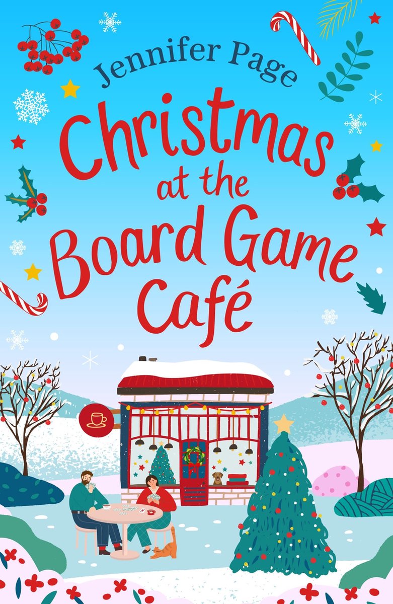 Omslag van The Little Board Game Cafe 4 - Christmas at the Board Game Cafe