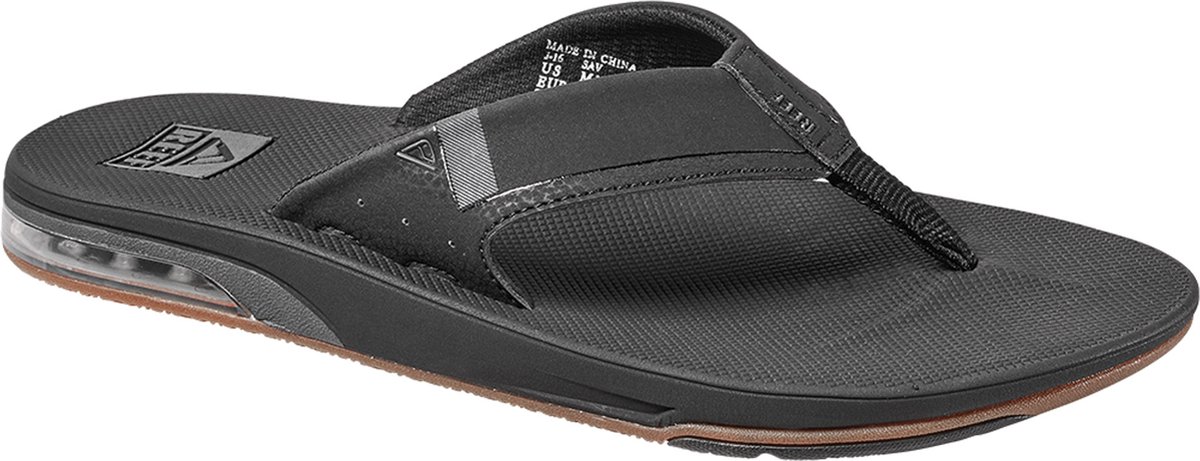 Reef Fanning Low Heren Slippers Zwart