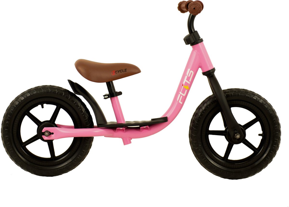Bol.com 2Cycle Loopfiets - Balance Bike - Jongens en Meisjes - Loopfiets 2 Jaar - Buitenspeelgoed - Mat-Roze aanbieding