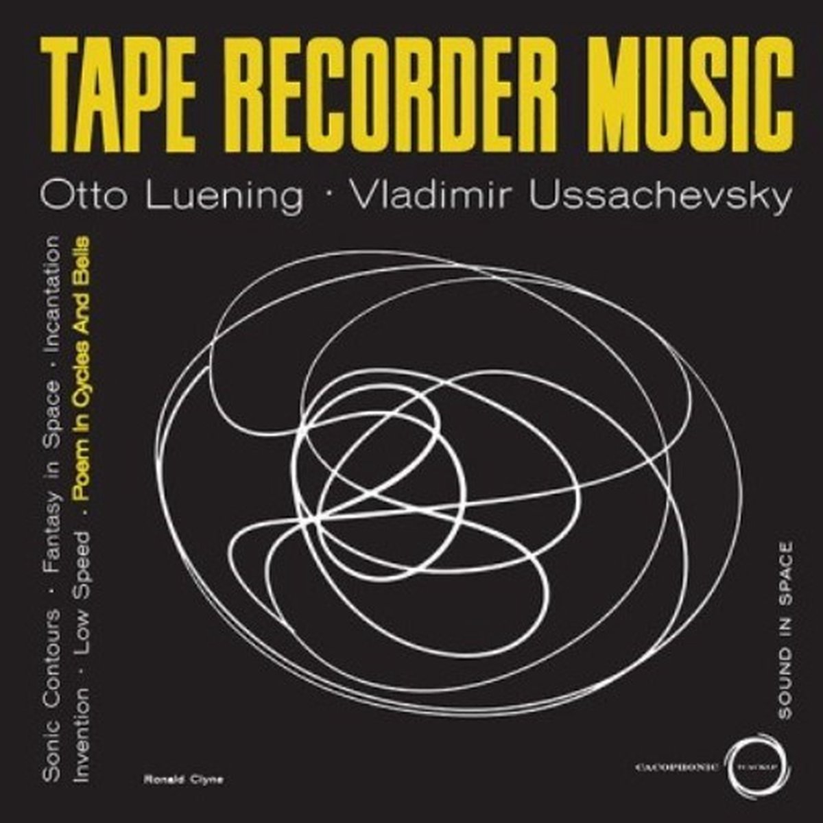 Otto Luening & Vladamir Ussachevski - Tape Recorder Music (LP)