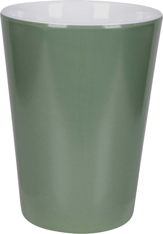 Bo-Camp - Beker - Two-Tone - Melamine - 4 Stuks - Groen van Merkloos — afbeelding 2