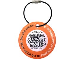 No longer lost bagagelabel - QR code label