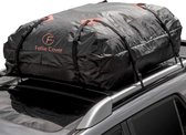 Opvouwbare dakkoffer Autodaktas 443L Autodakkoffer Bagagebox Waterdichte draagbare dakkoffers Imperiaaltas voor reizen en bagagetransport, 15,6 kubieke voet, Zwart