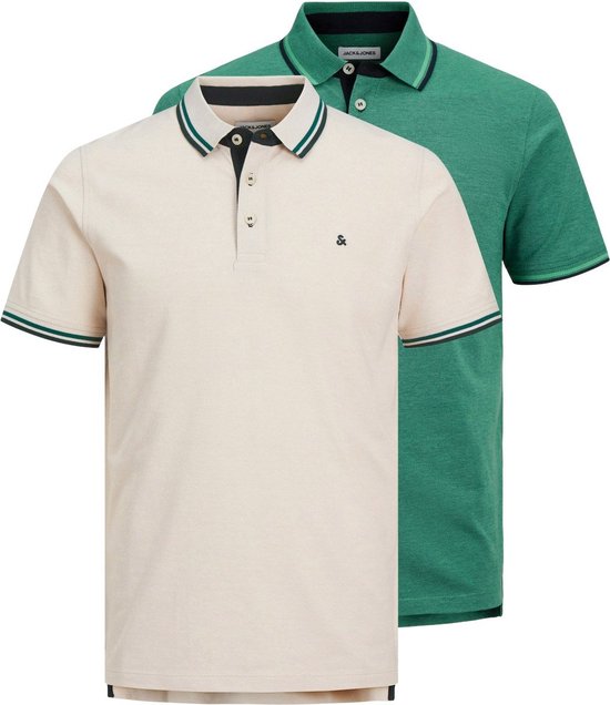 Foto: Jack jones paulos polo s ss heren 2 pack 