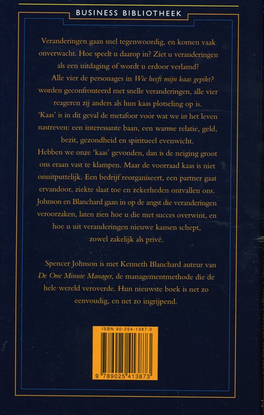Wie Heeft Mijn Kaas Gepikt