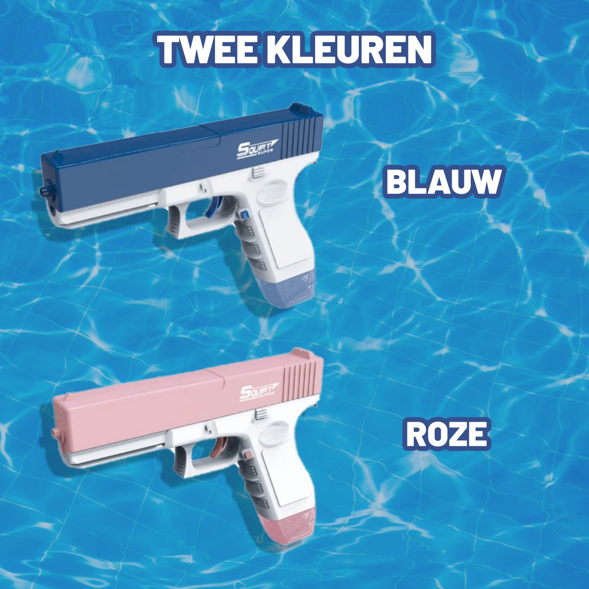 Elektrisch Waterpistool - Automatisch - 495ml - 10m Bereik - Voor Jong