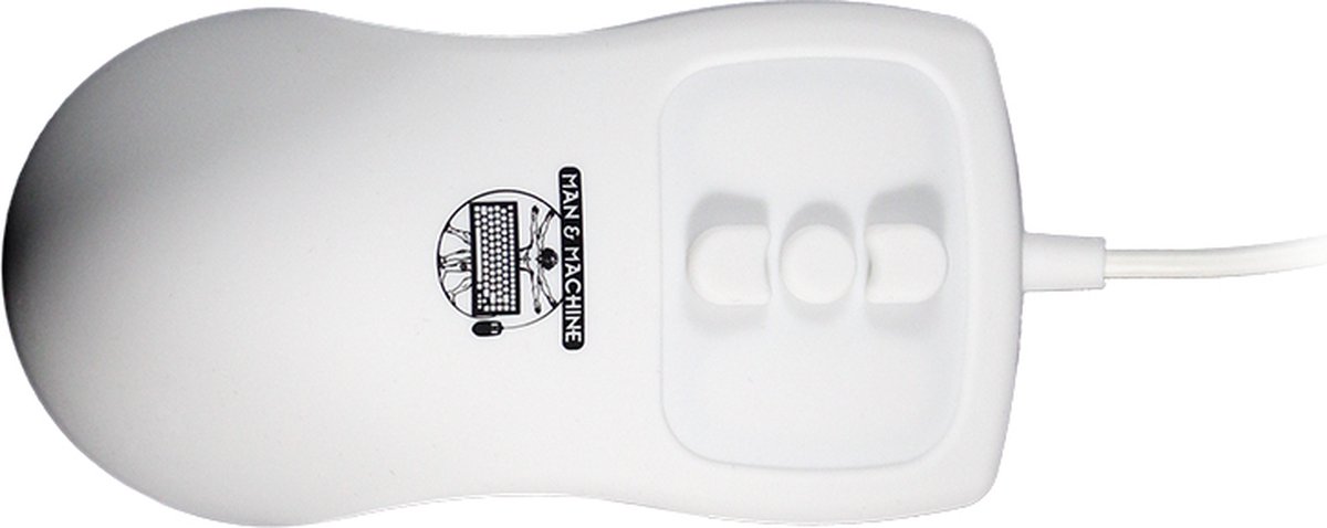 Man & Machine Petite Mouse muis Medisch Ambidextrous USB Type-A