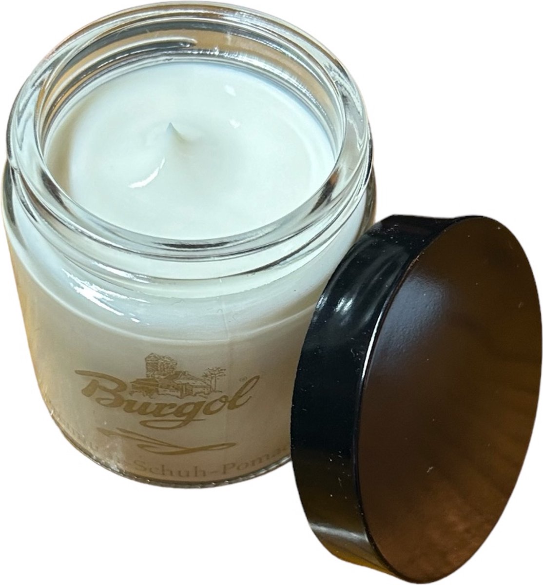 Burgol Shoe Pomade - Kleuropfrissende en verzorgende schoencrème - 100ml - (099) Kleurloos