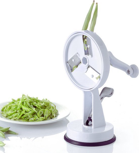 Coupe-haricots Multifonction En Acier Inoxydable - 9 Lames - Pour Haricots Verts, Poivrons - Dimensions ~5x9.5 Cm