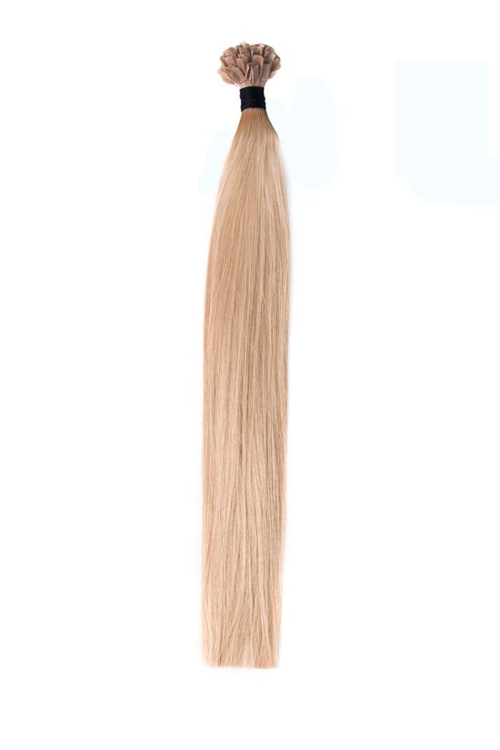 Extensions de cheveux - 35 cm - Noir 1B - hair humains remy double tirage - Liaisons kératine